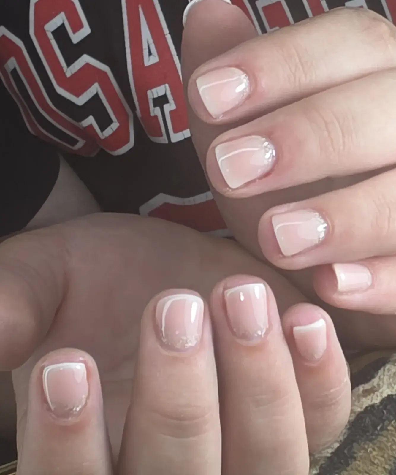 BIAB met uitgebreide manicure, resultaat uit de salon